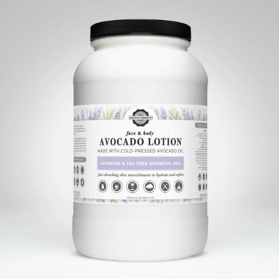 Avocado Lotion - Lavender &amp; Tea Tree Scented