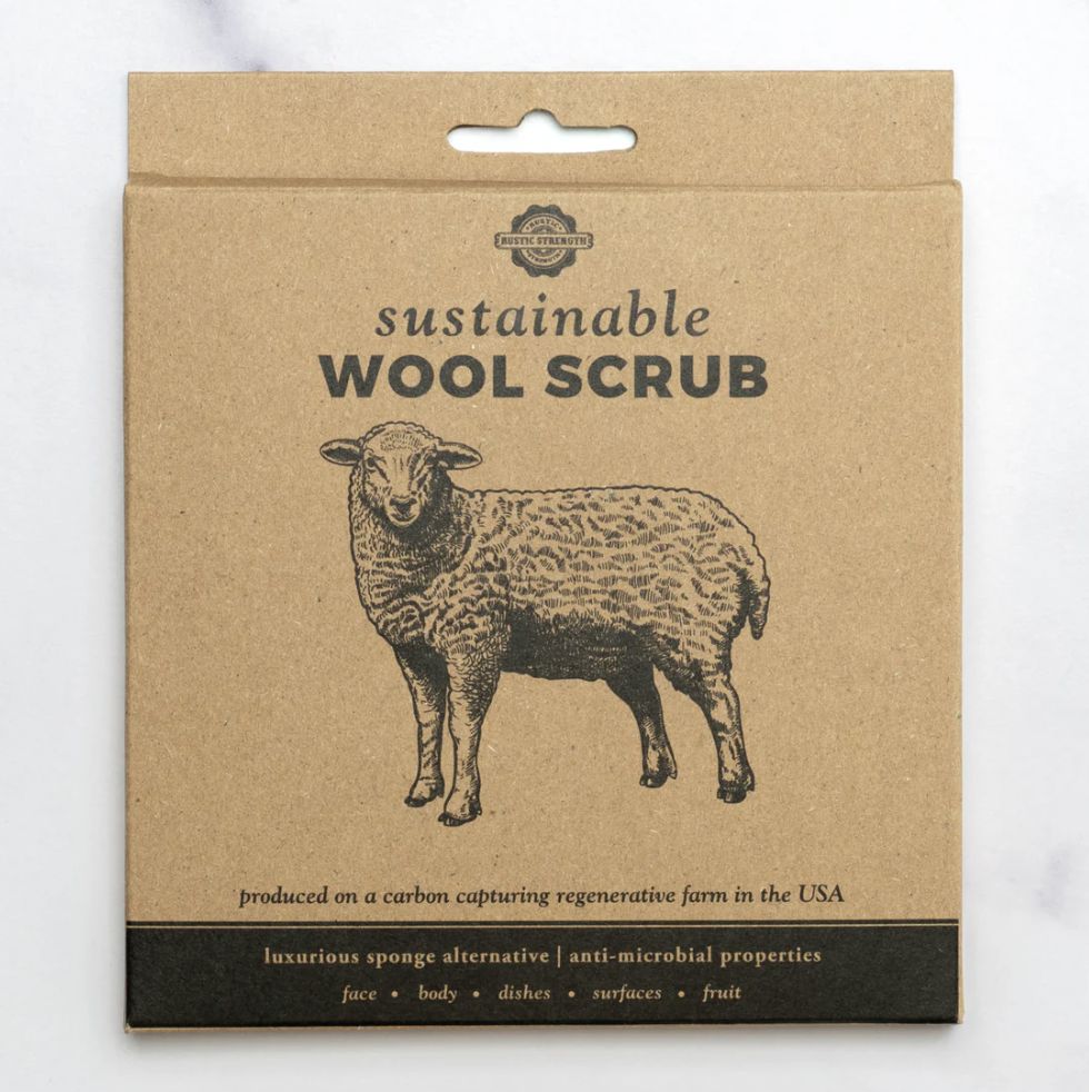 Sustainable Wool Scrub