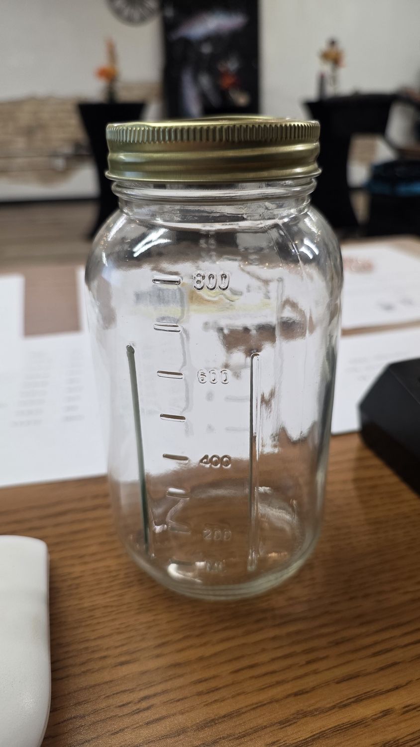 Quart Jar w/ Ring &amp; Lid