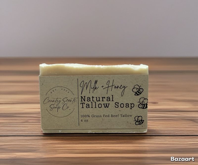 Milk + Honey Tallow Soap