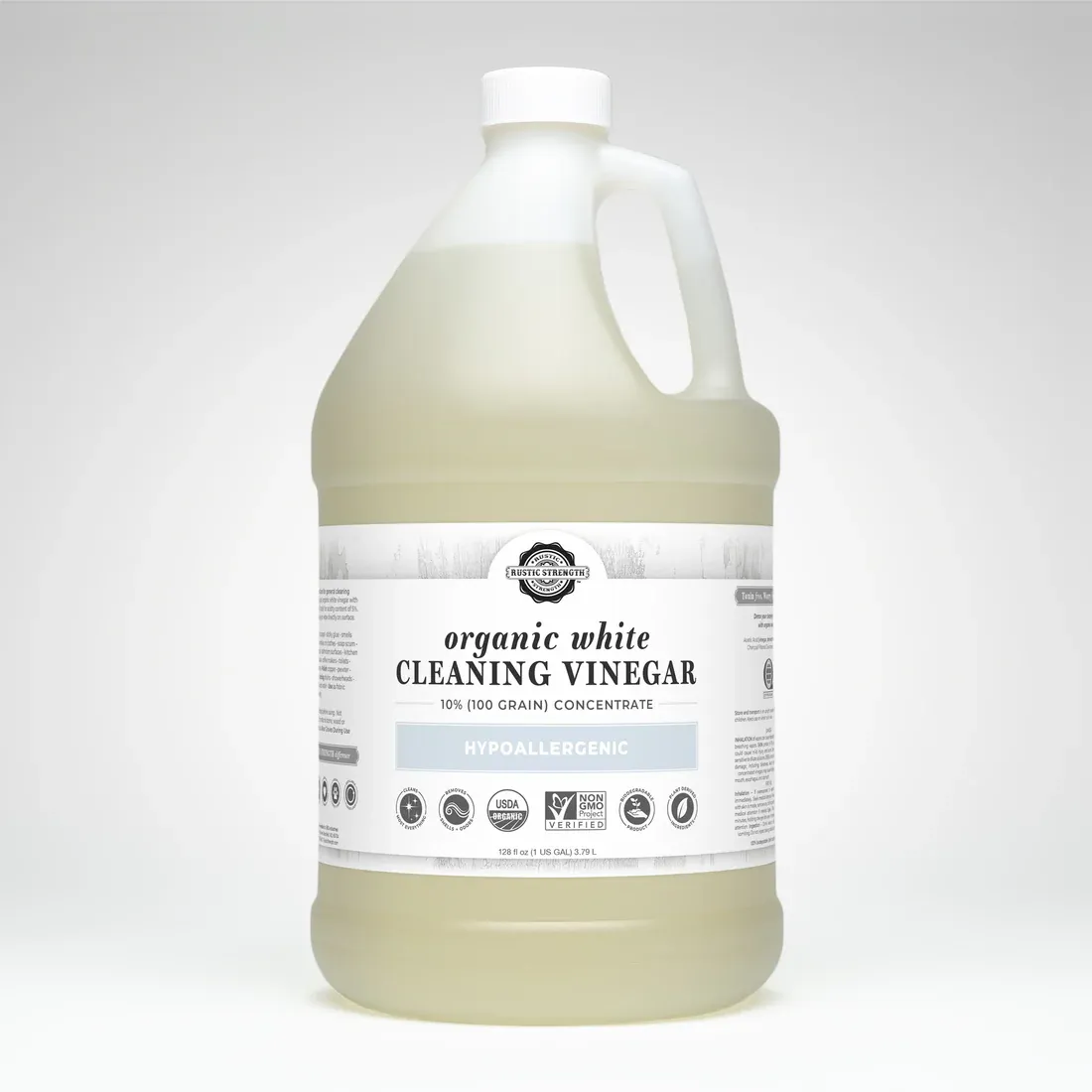 White Cleaning Vinegar, 10% Concentrate (Organic)