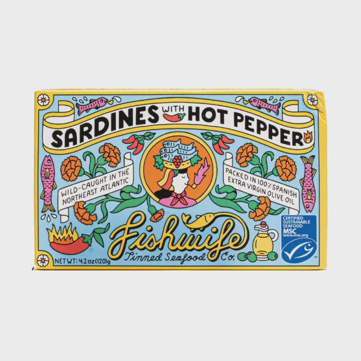 Fishwife Sardines with Hot Pepper