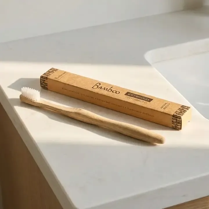 Compostable Toothbrush, 100% Bamboo