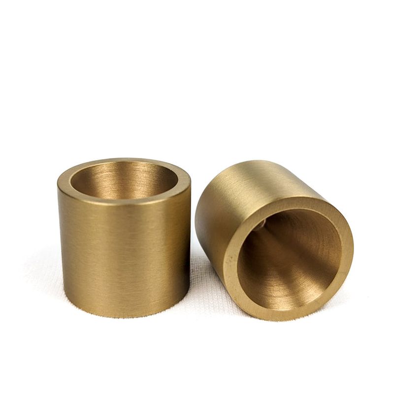 Solid Brass Taper &amp; Chime Candle Holder