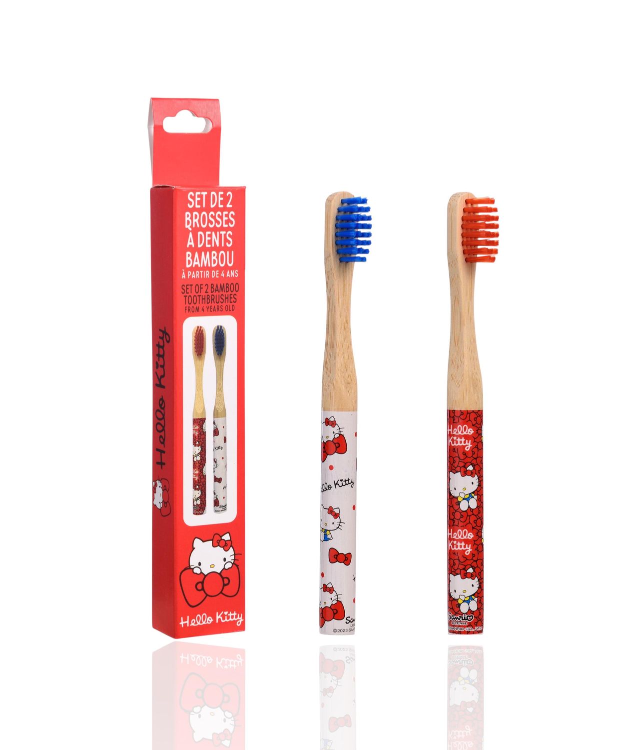 Hello Kitty Set of 2 toothbrushes