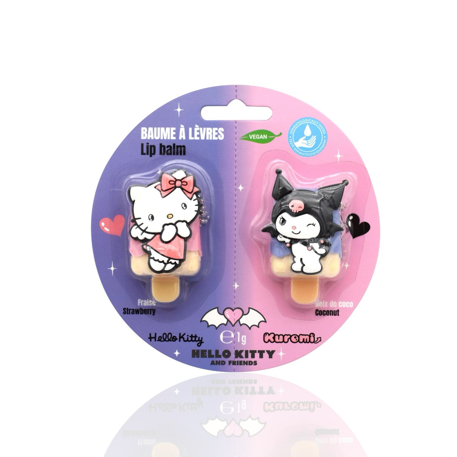 Hello Kitty 2 Lip Balm Pucker Pop
