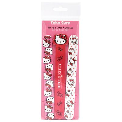 Hello Kitty Set Of 3 Nail Files