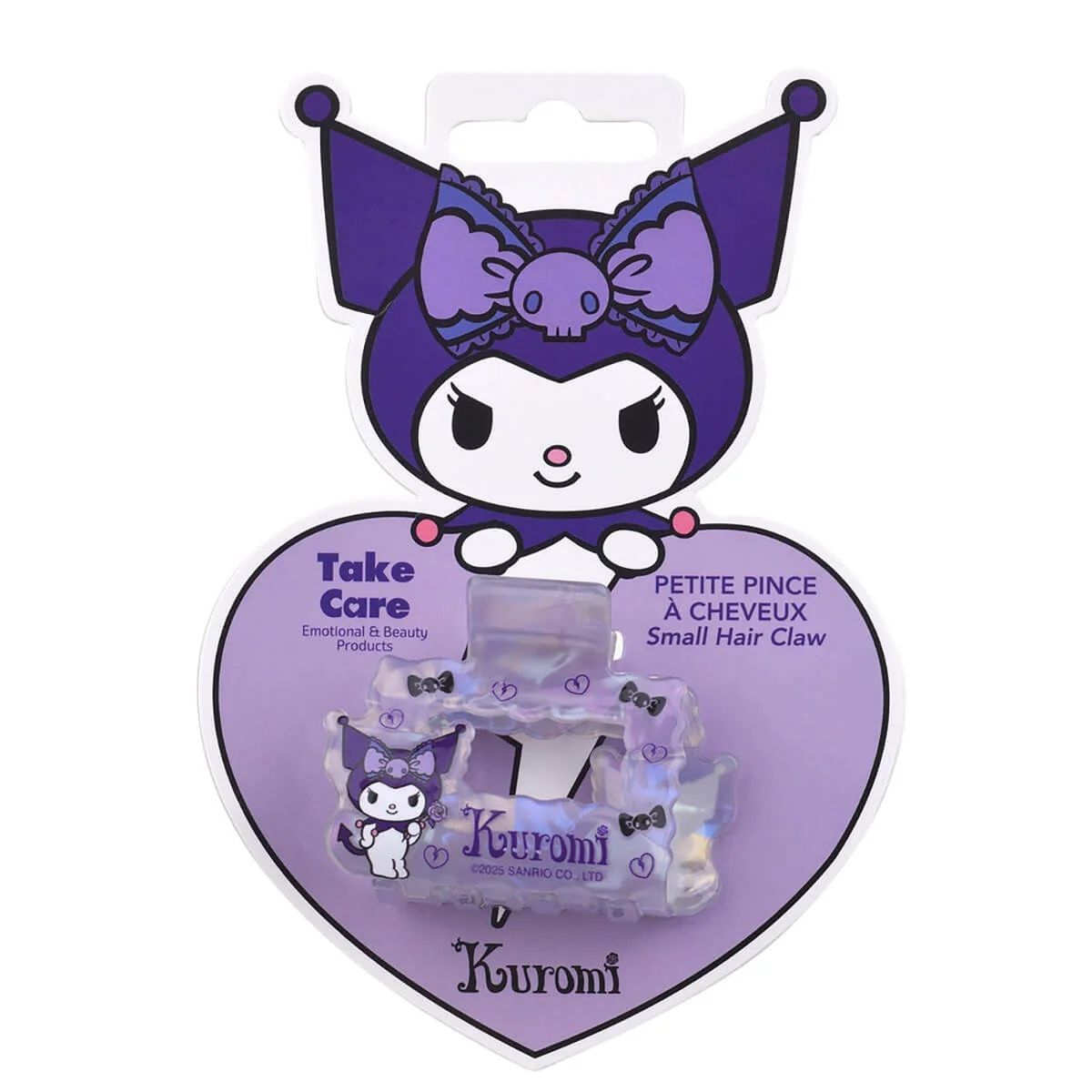 Hk Kuromi Small Hair Claw Hole