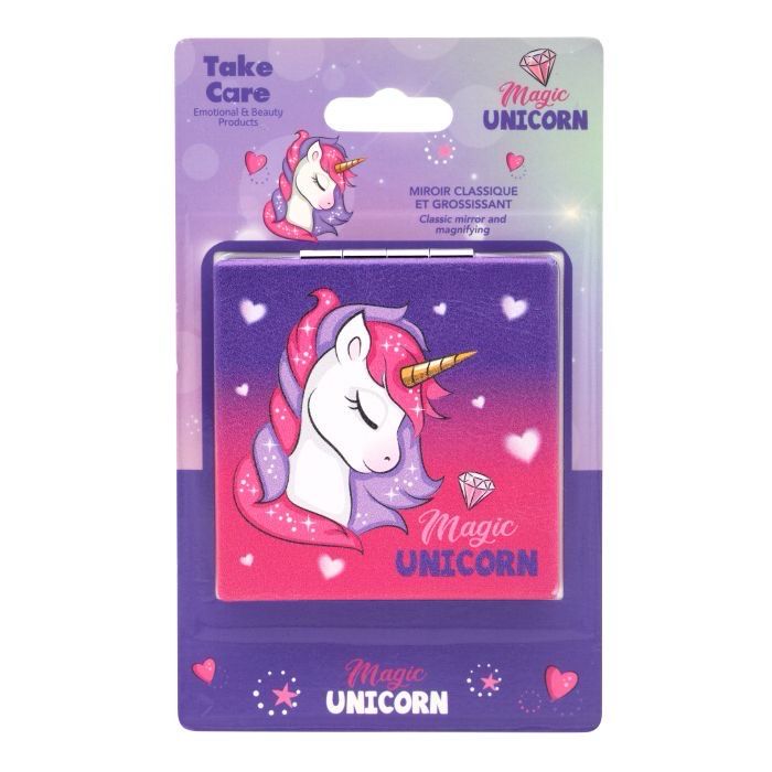 Unicorn Double Sided Pocket Mirror