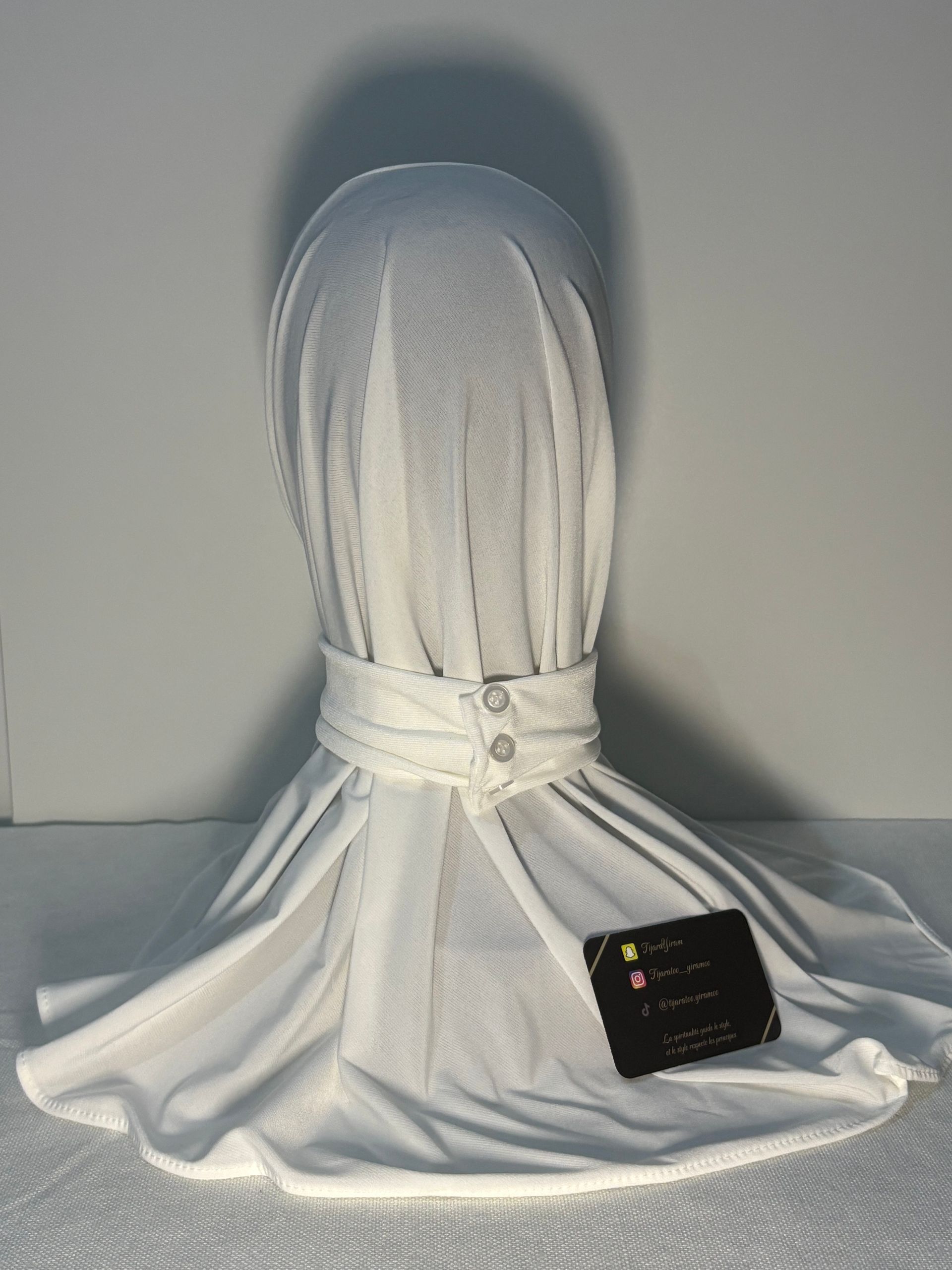 Capline Blanc-  Arrière