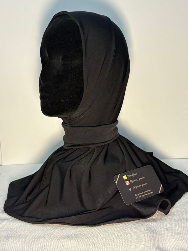 Capline Noir -  Arrière