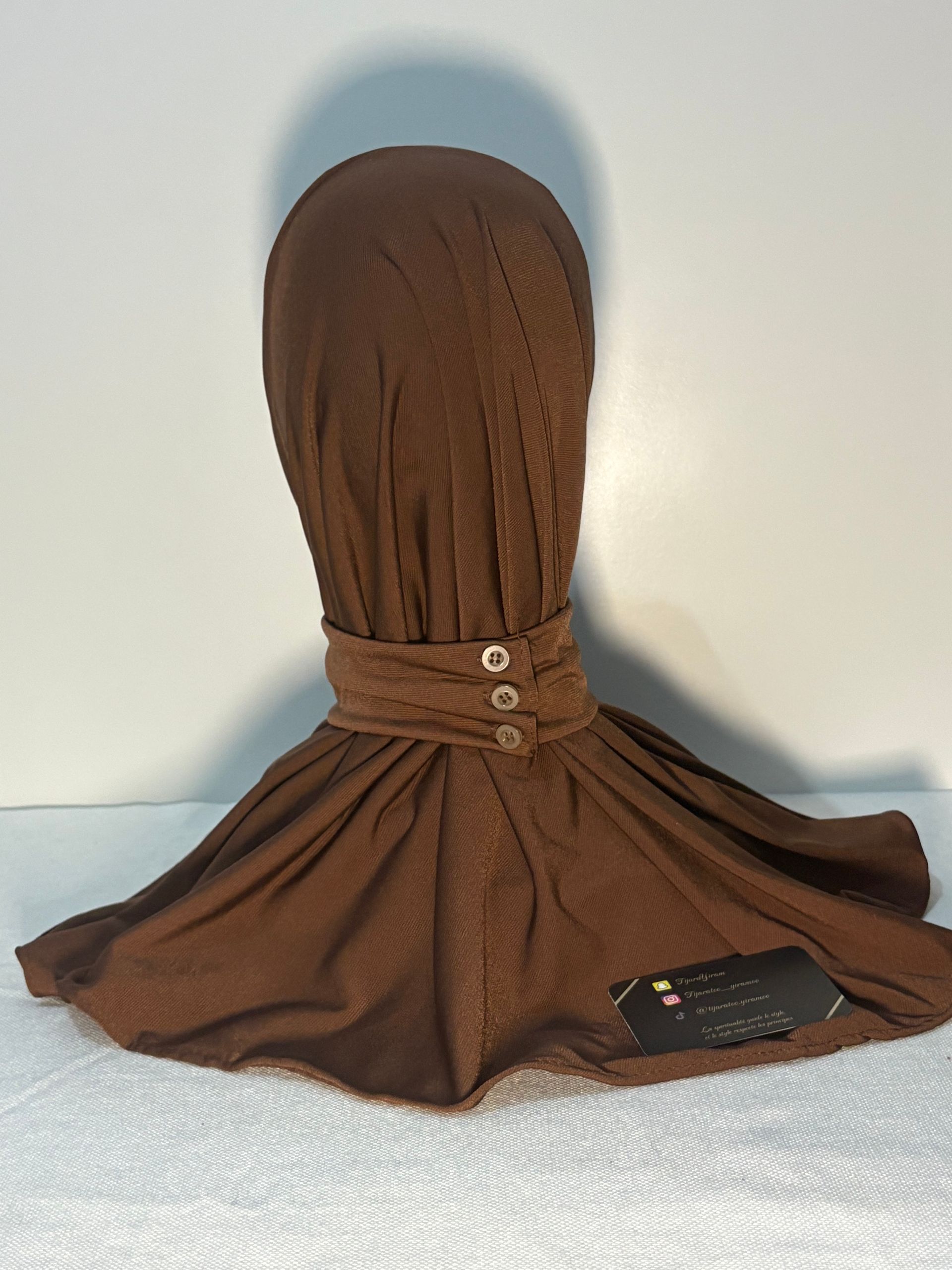 Capline Marron -  Arrière