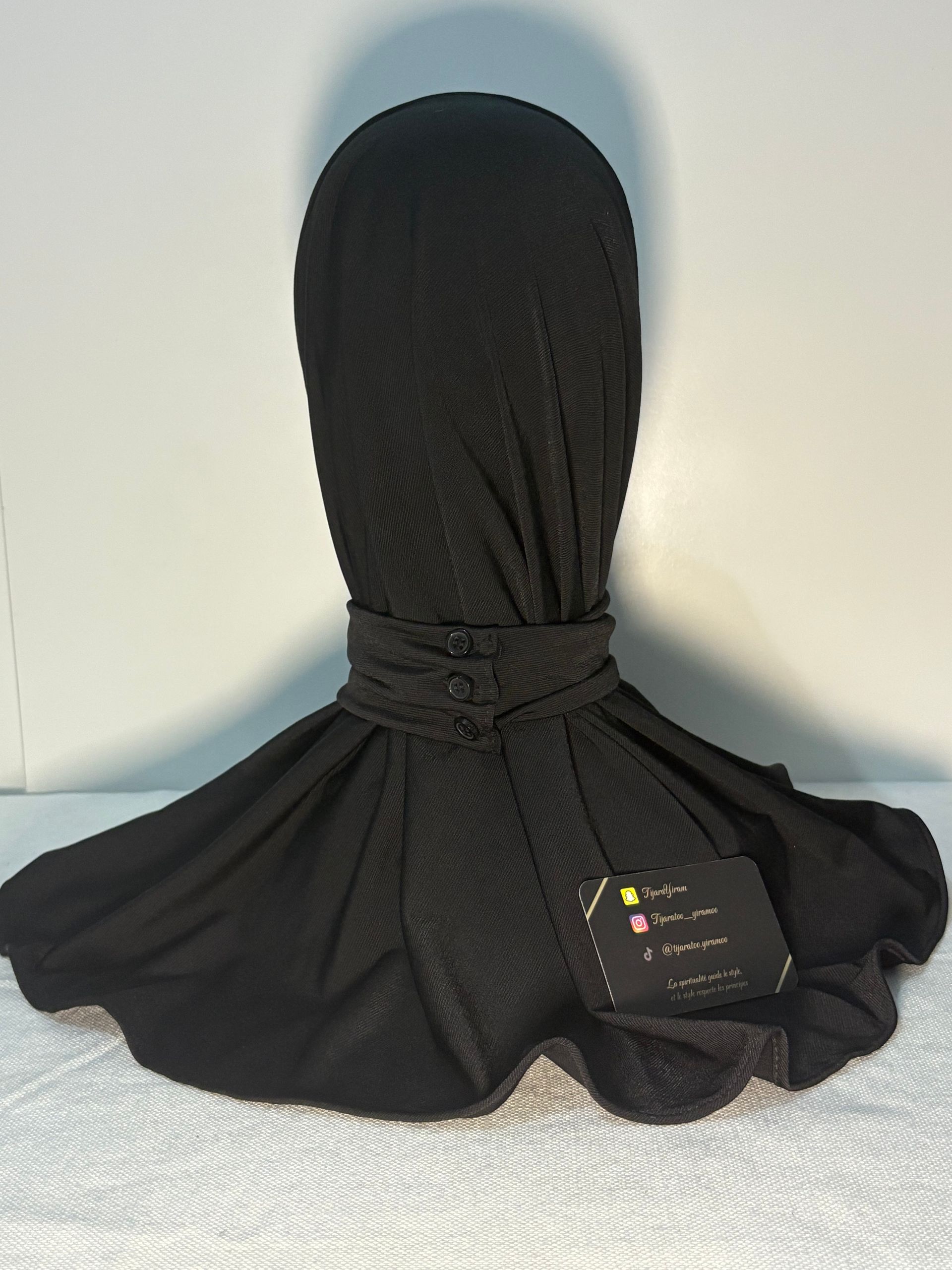 Capline Noir -  Arrière