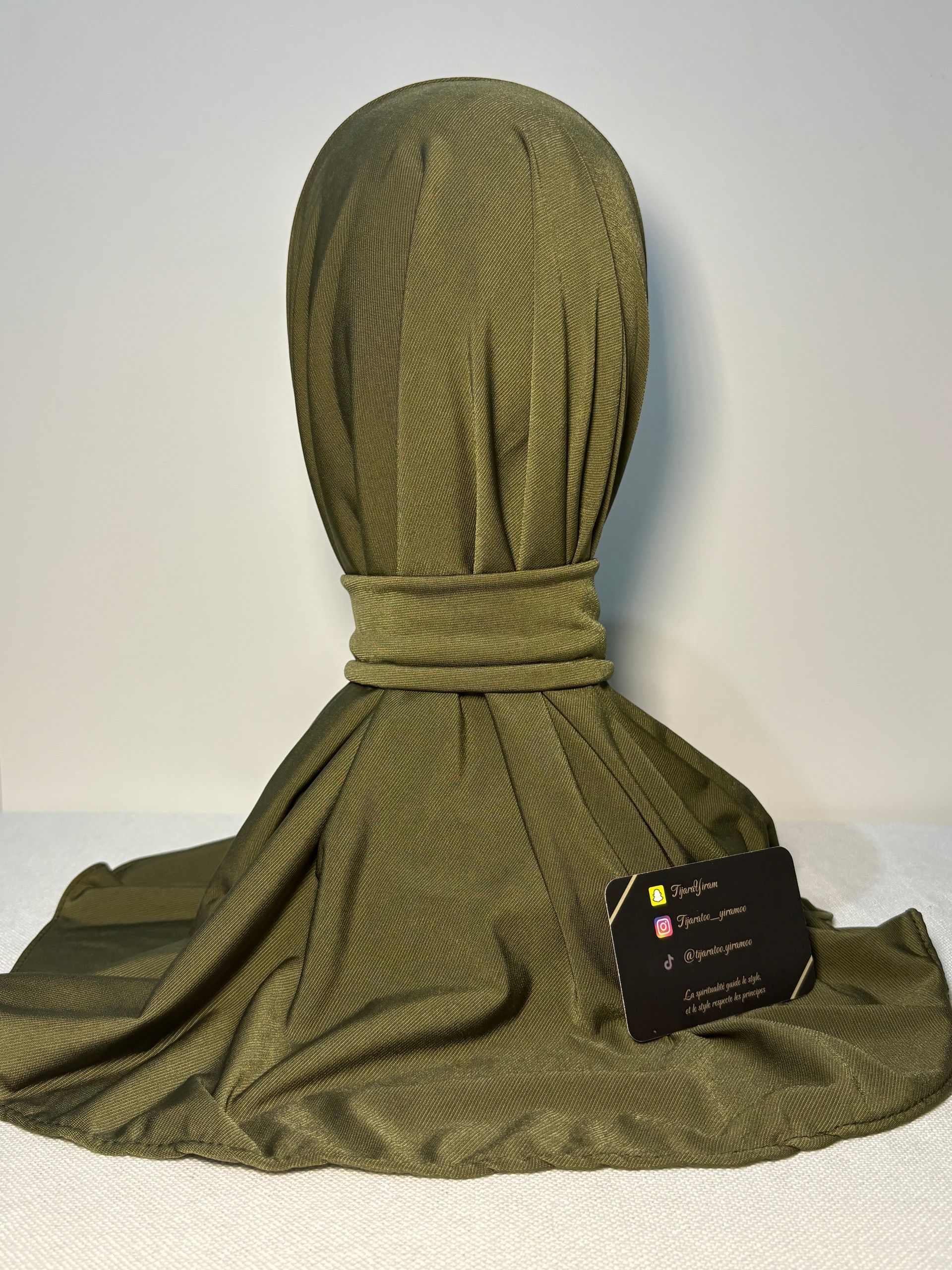 Capline Kaki -  Arrière