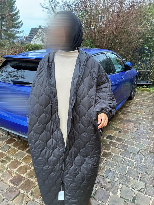 Cap de brume Version Matelassé  - Noir