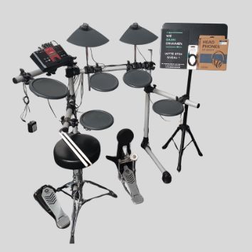 Yamaha Xplorer (gebruikt) incl. accessoires en 1 jaar drumles