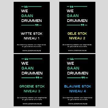 Drumboeken Complete set