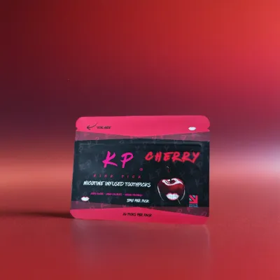 CHERRY     NICOTINE TOOTHPICKS