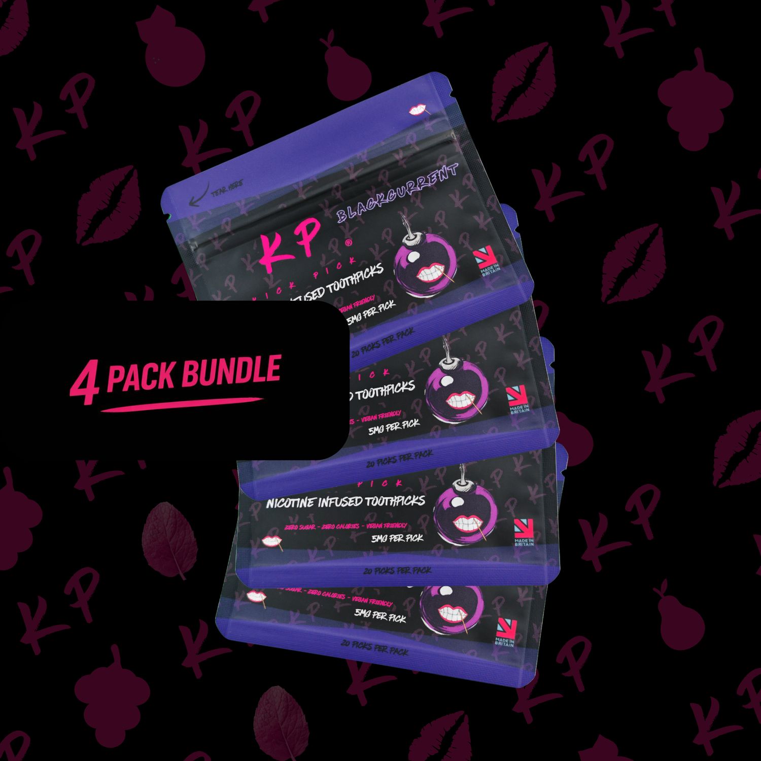 Blackcurrant  4 pack bundle