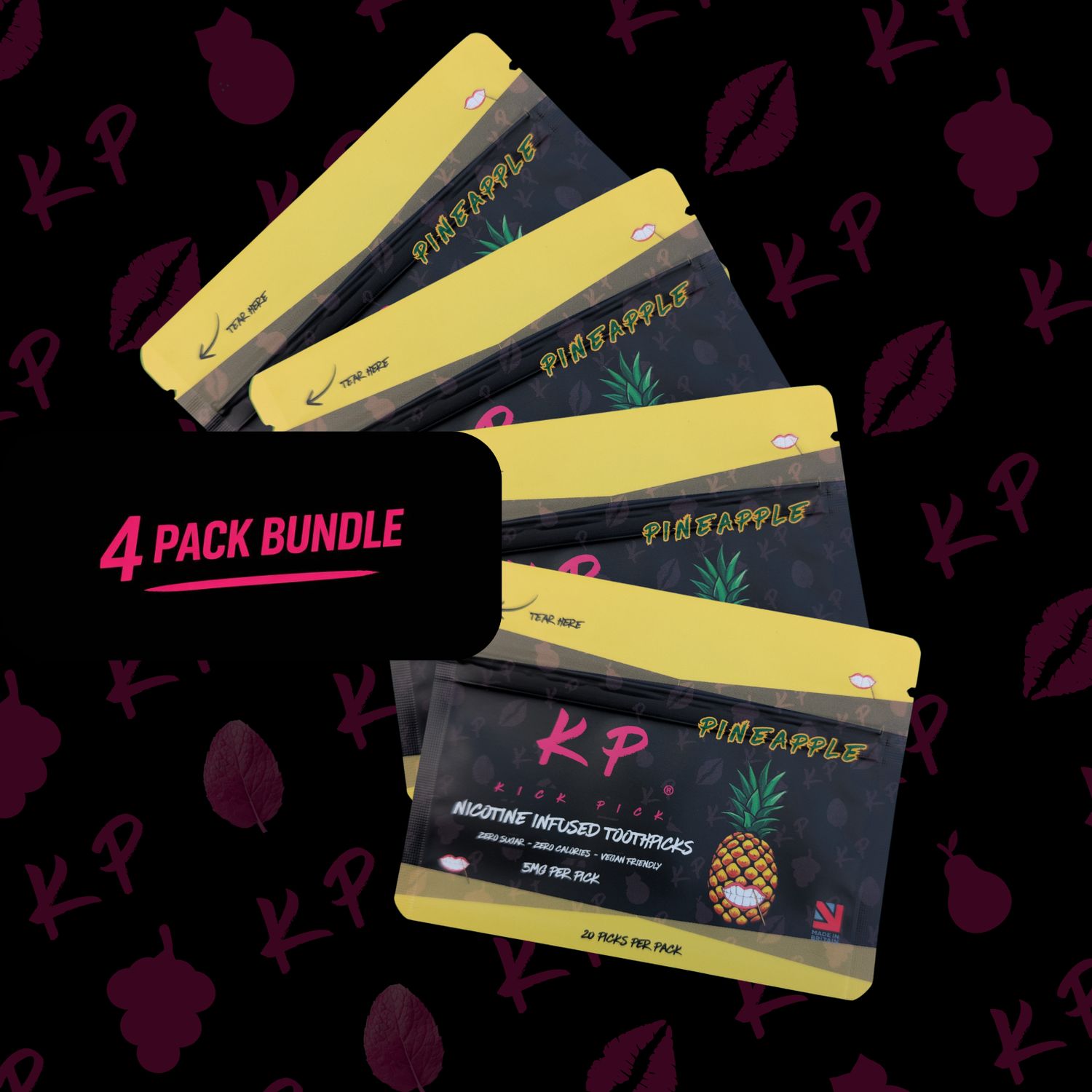 Pineapple 4 pack bundle
