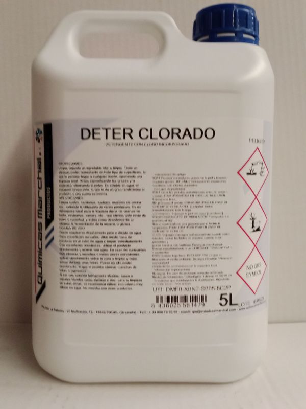 DESINFECTANTE CLORADO MULTIUSOS 5L