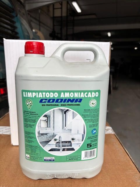 LIMPIATODO AMONIACADO MULTIUSOS