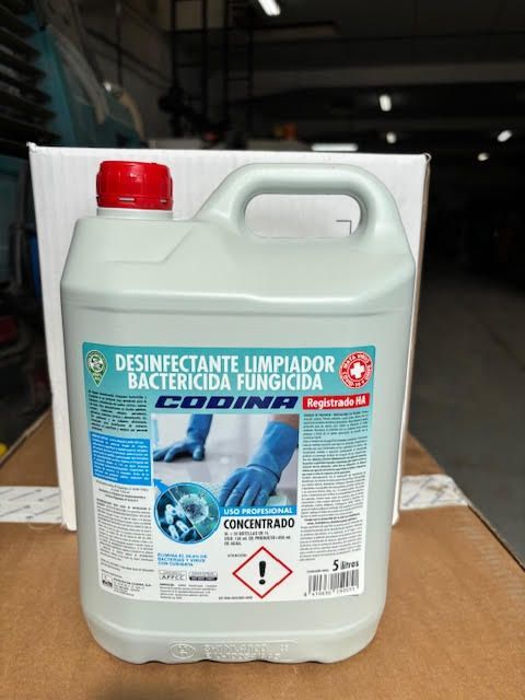 DESINFECTANTE BACTERIZIDA LIMPIADOR MULTIUSOS PERFUMADO