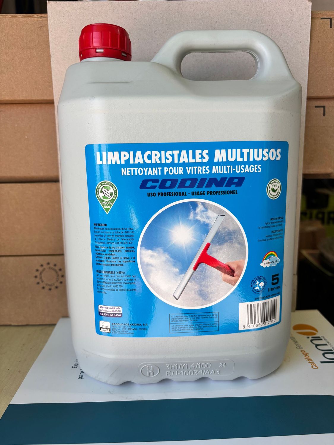 LIMPIACRISTALES MULTIUSOS