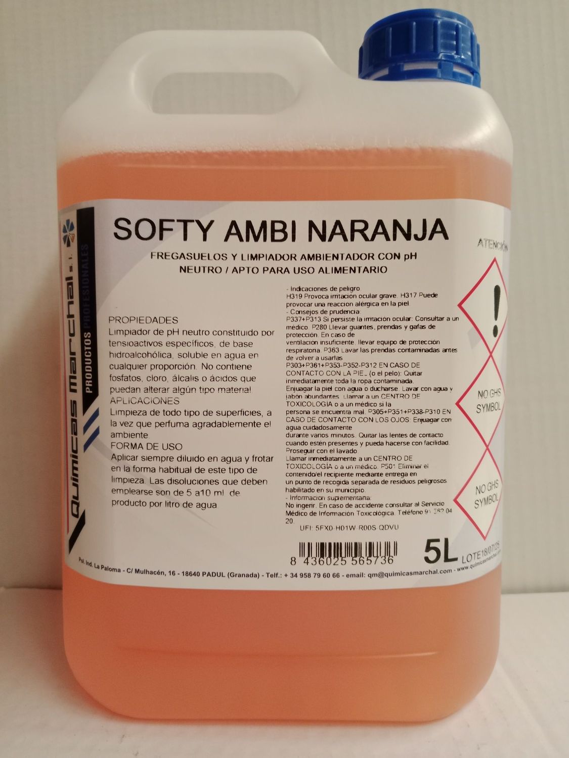 SOFTY AMBI NARANJA