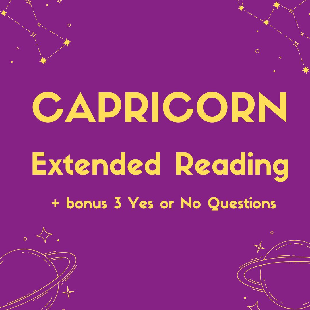 Capricorn Extended September 8 - 14