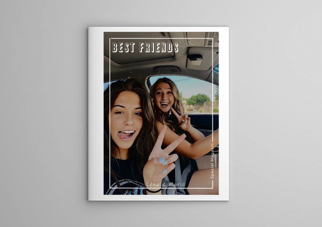 Personalisiertes FreundesMomente Magazin