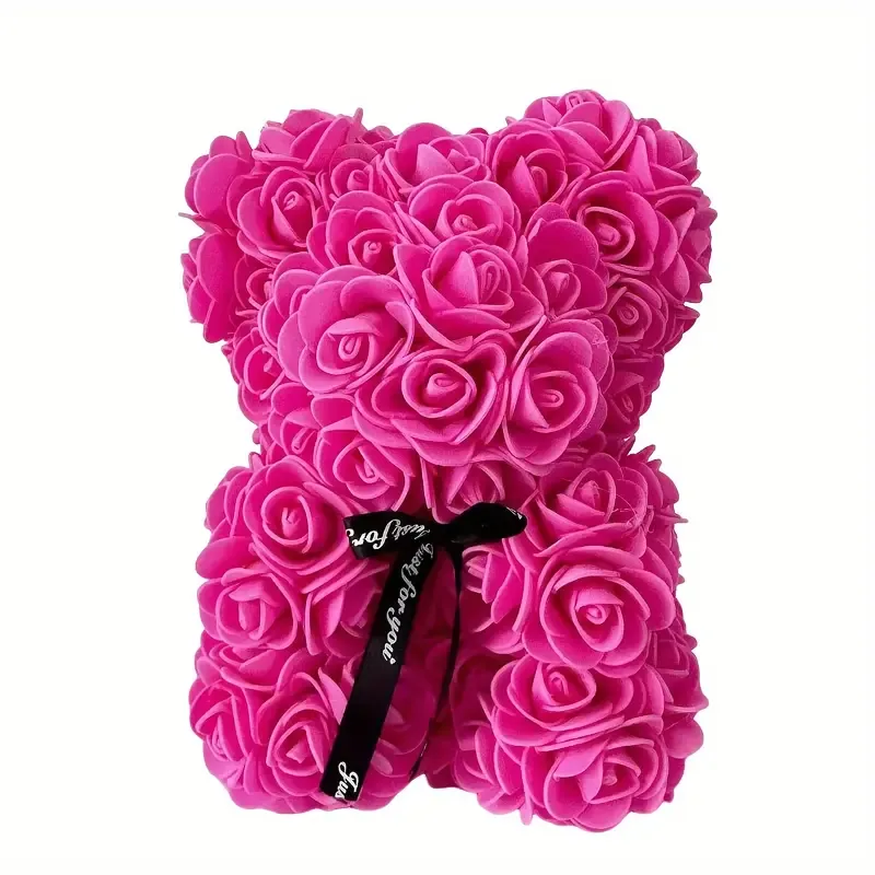 Teddybär Rosenstrauß