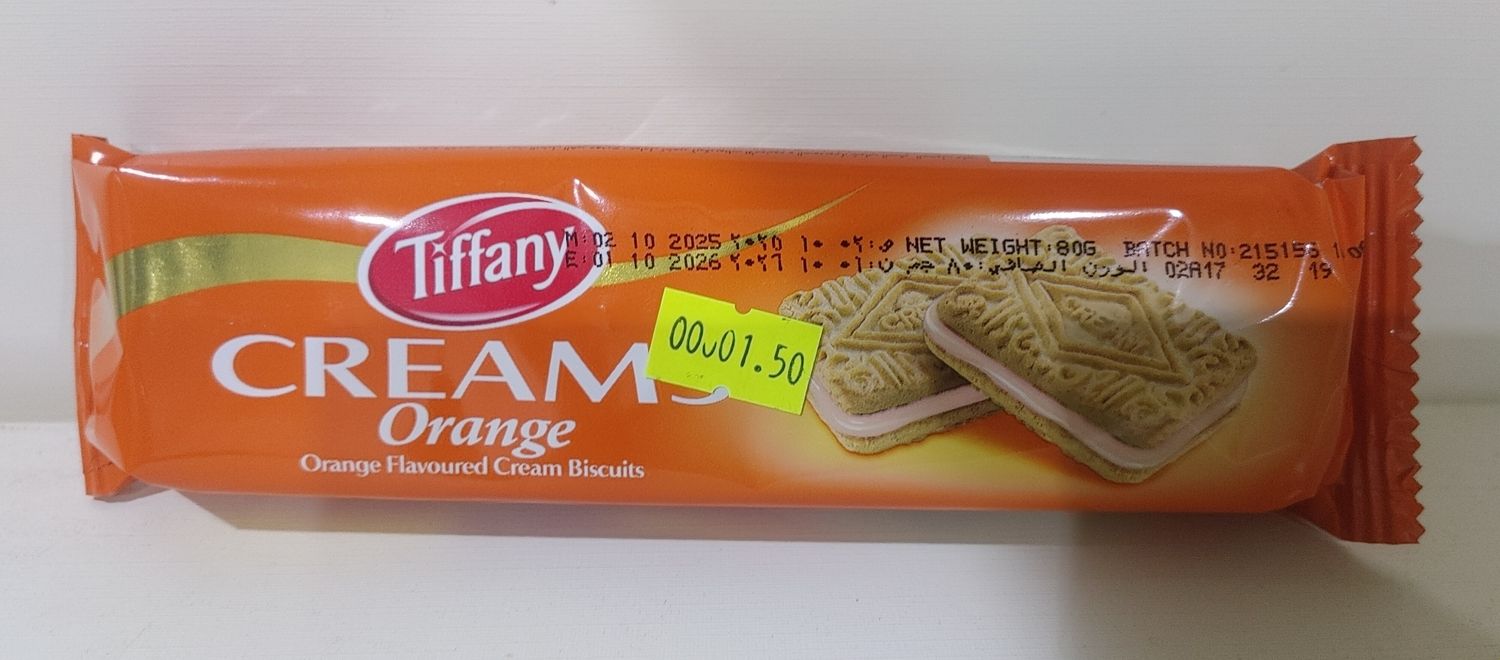 Cream Orange Biscuit