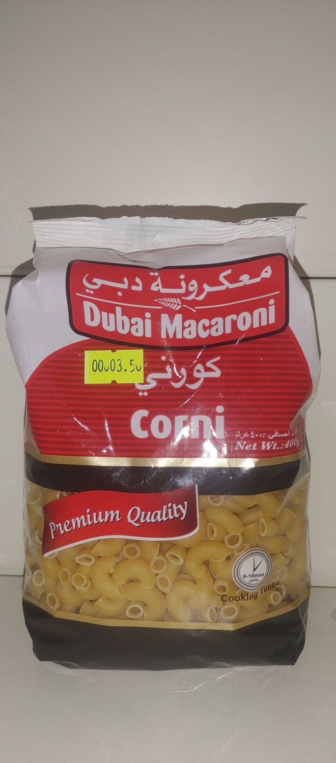 Dubai Macaroni Corni 400g