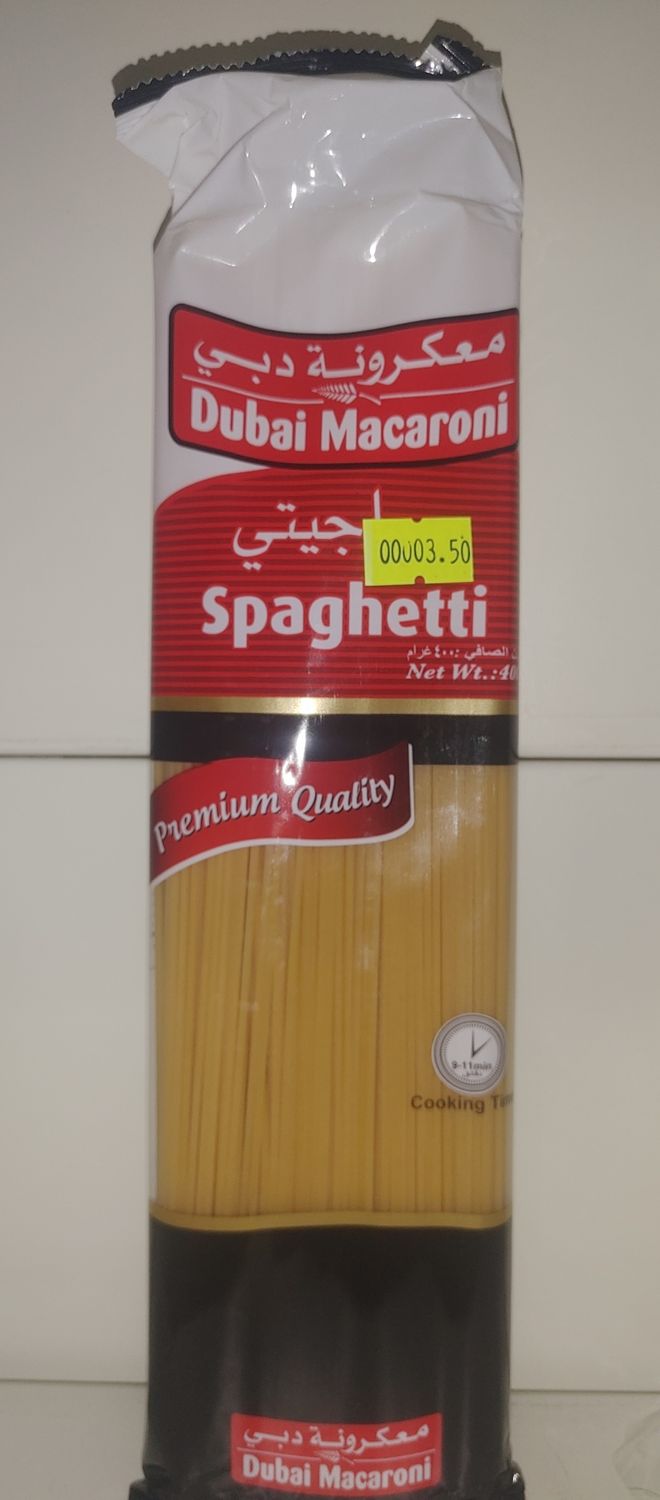 Dubai Macaroni Spaghetti 400g