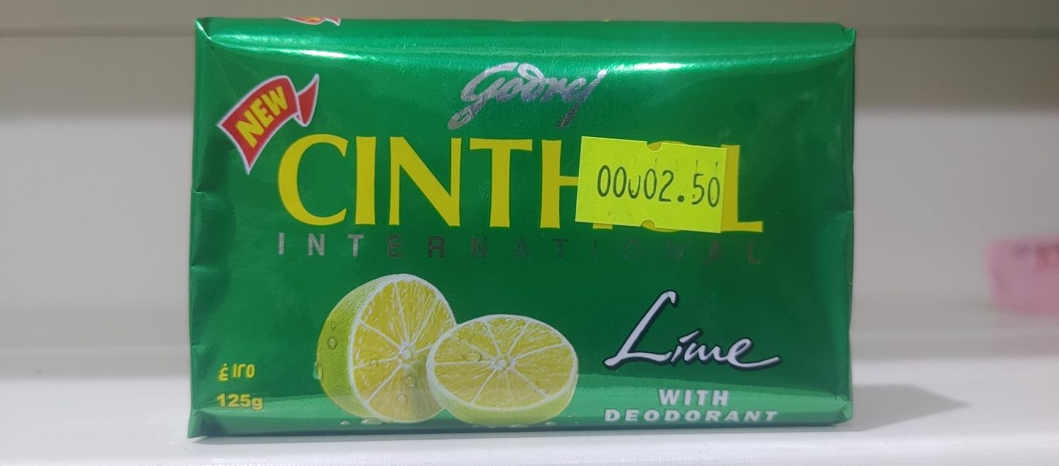 CINTHOL SOAP LIME INTERNATIONAL 125g