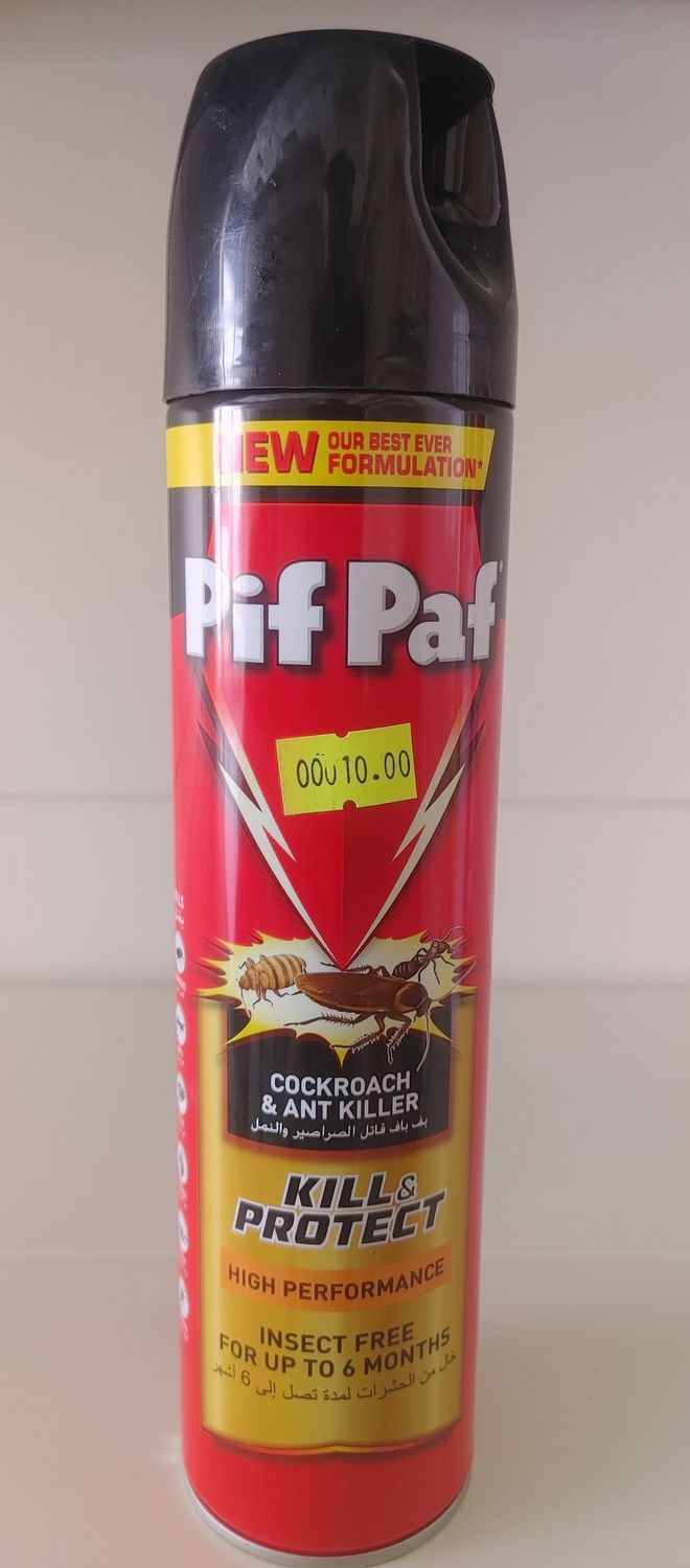 Pif Paf Cockroach &amp;Ant Killer 400ml