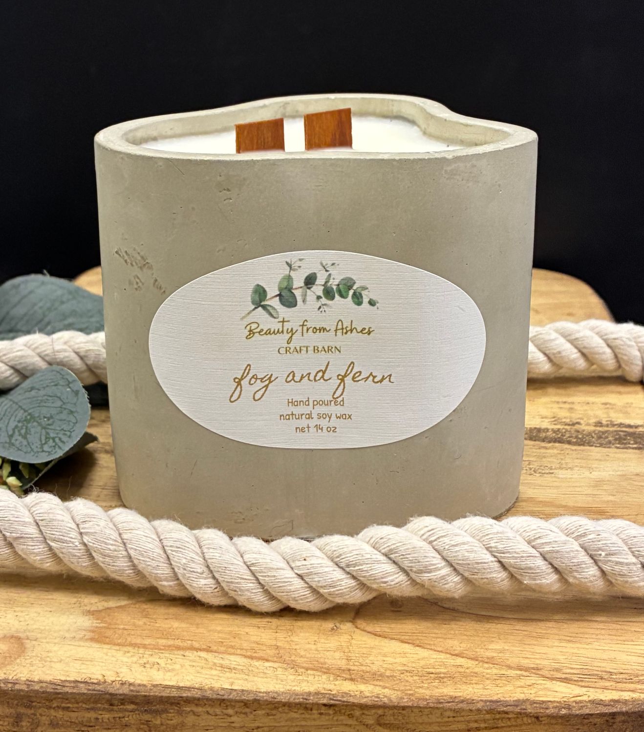 14 oz Wasabi, Fog & Fern, Gray