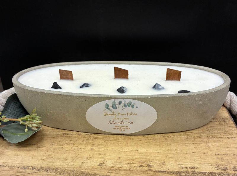 10 oz Canoe, Black Ice, Gray