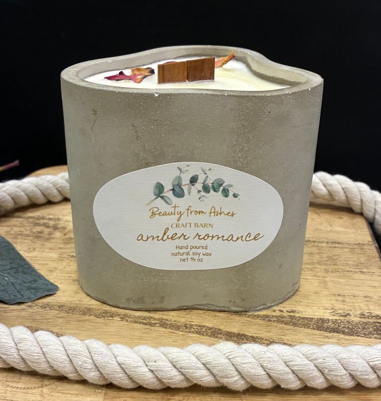 14 oz Wasabi, Amber Romance,  Gray