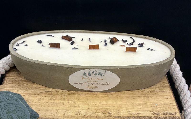 10 oz Canoe, Pumpkin Spice Latte, Gray