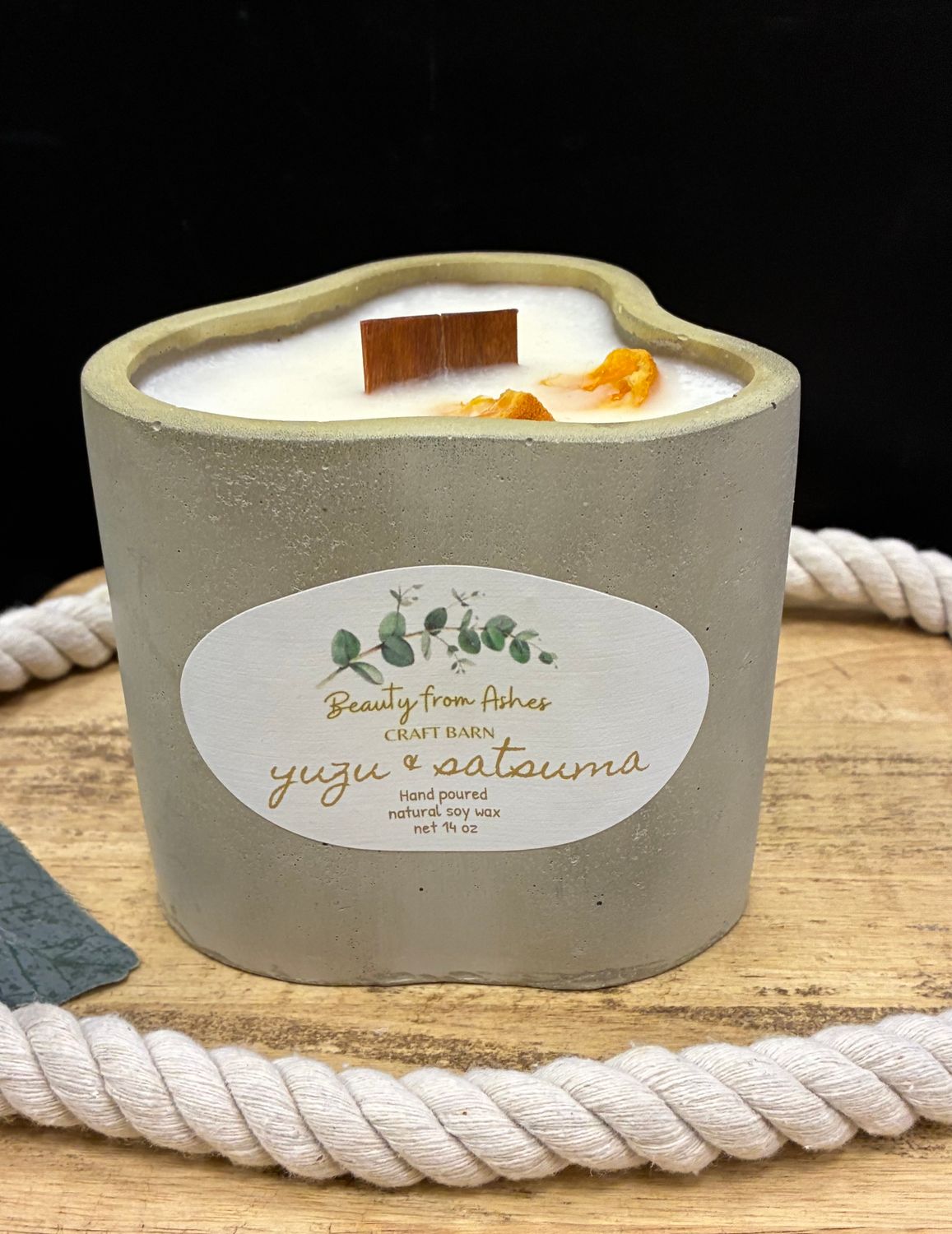 14 oz Wasabi, Yuzu & Satsuma, Gray