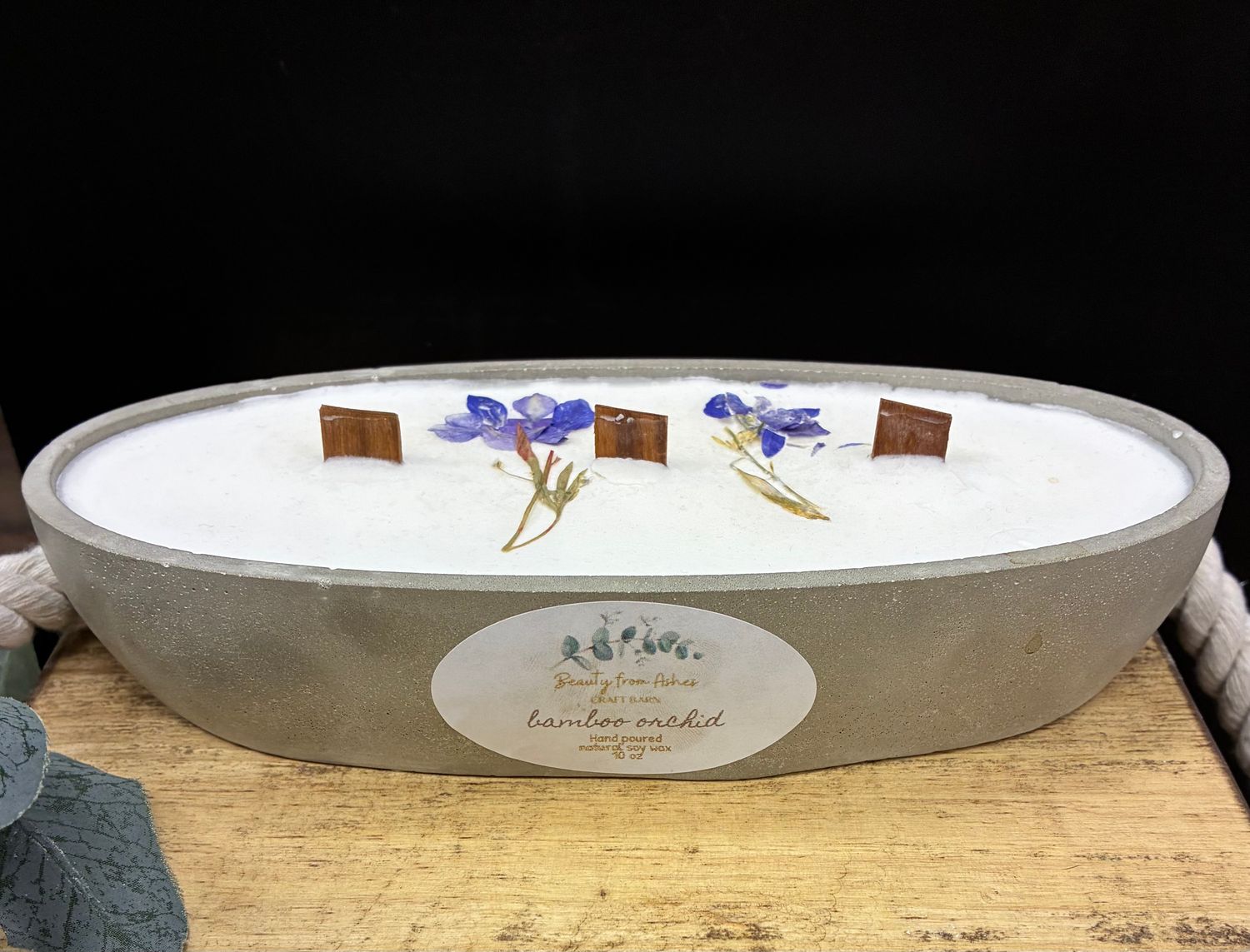 10 oz Canoe,  Bamboo Orchid, Gray