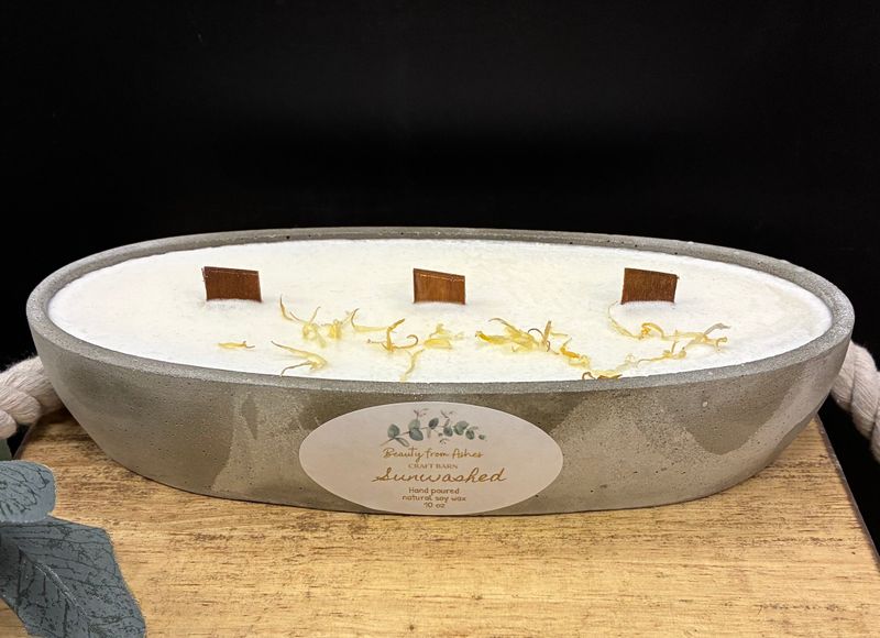 10 oz Canoa, Sunwashed, Gray Concrete