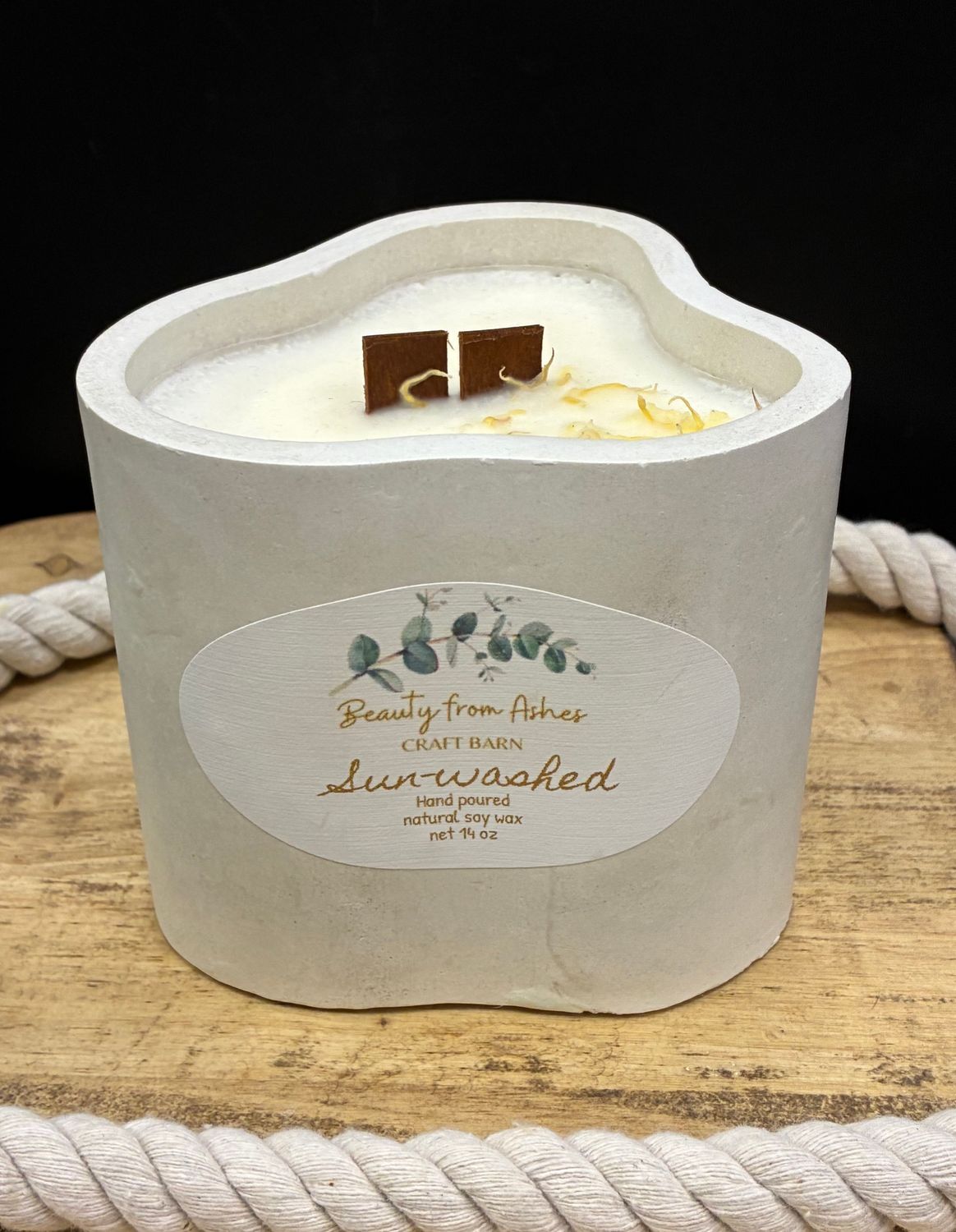 14 oz Wasabi, Sunwashed,  White