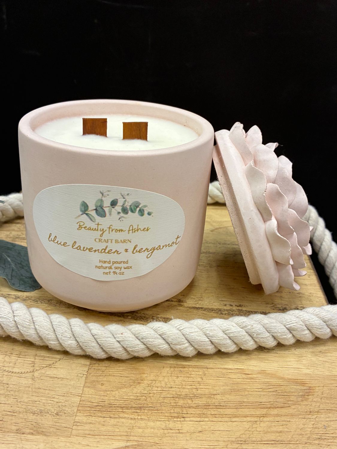 14oz Camelia Terracota Blue Lavender