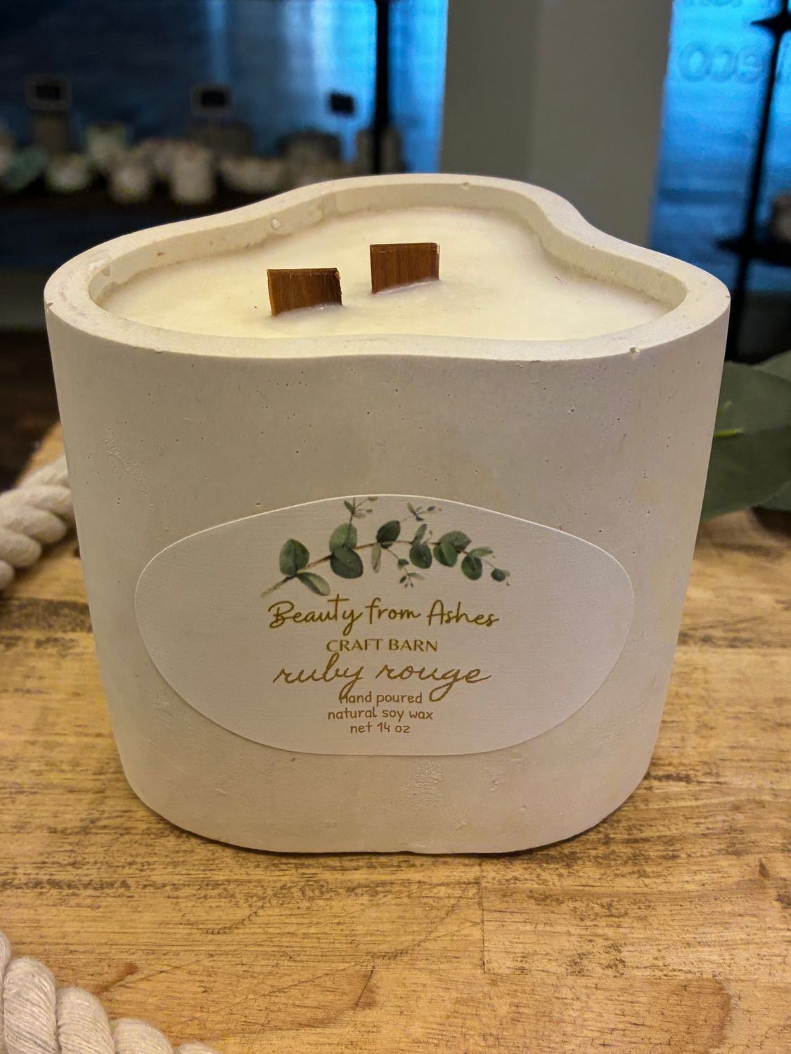 14 oz Wasabi, Ruby Rouge, White