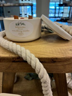 09 Oz Round Candle With Lid