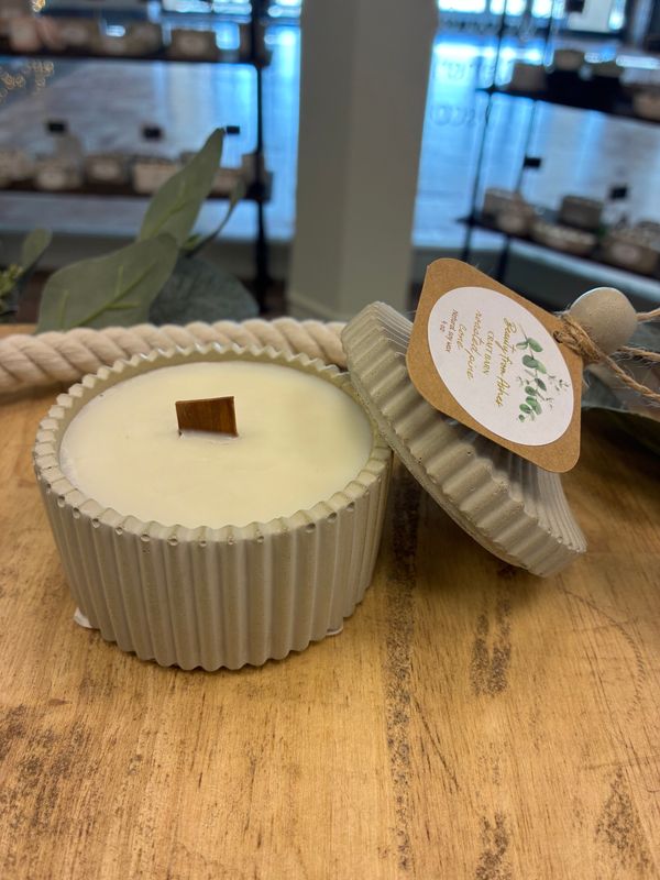 04 Oz Jewelry Box, Roasted Pine Cone, Gray