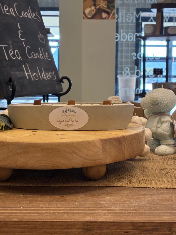 10 oz Canoe,  Sage White Tea, Gray